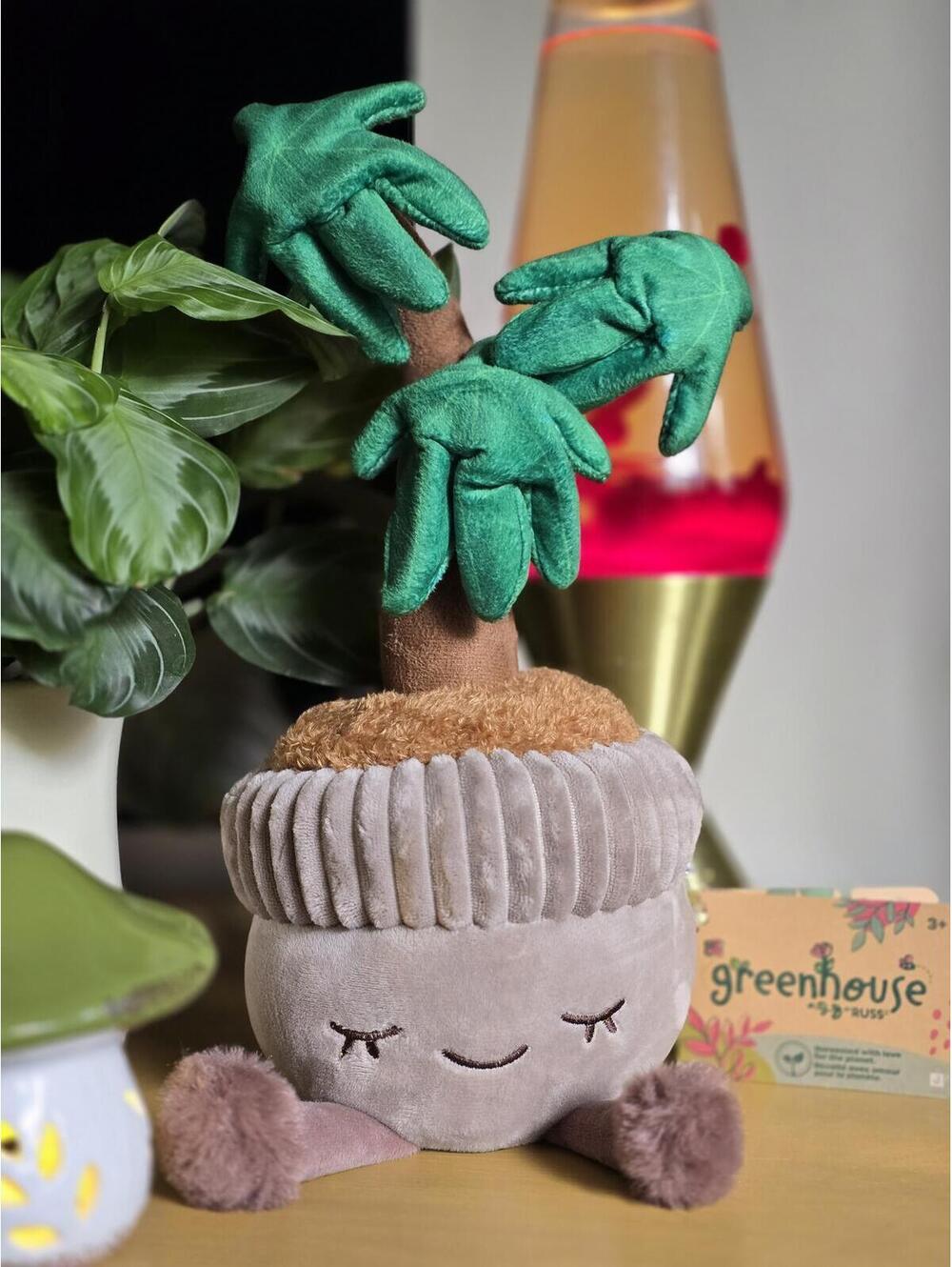 NWT Greenhouse by Russ Money Tree Plushie Plant 12"